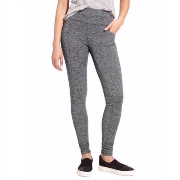 Athleta Herringbone Metro High Waist Leggings - Picture 2 of 13
